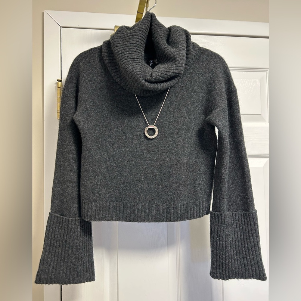 NAADAM Women Cashmere Cowl Neck Sweater Size XS